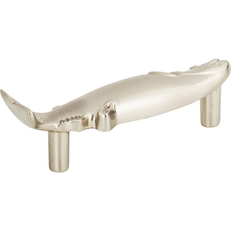 Drawer Pull Atlas Nautical/Ocean Fish Brushed Nickel Zinc Alloy 3 Inch 4 Inch - Frankwebs
