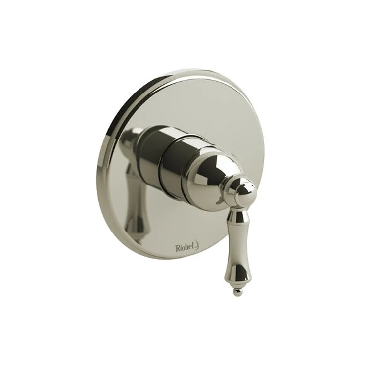 Pressure Balance Valve Trim Classic Round Type P 1 Lever Polished Nickel ADA - Frankwebs