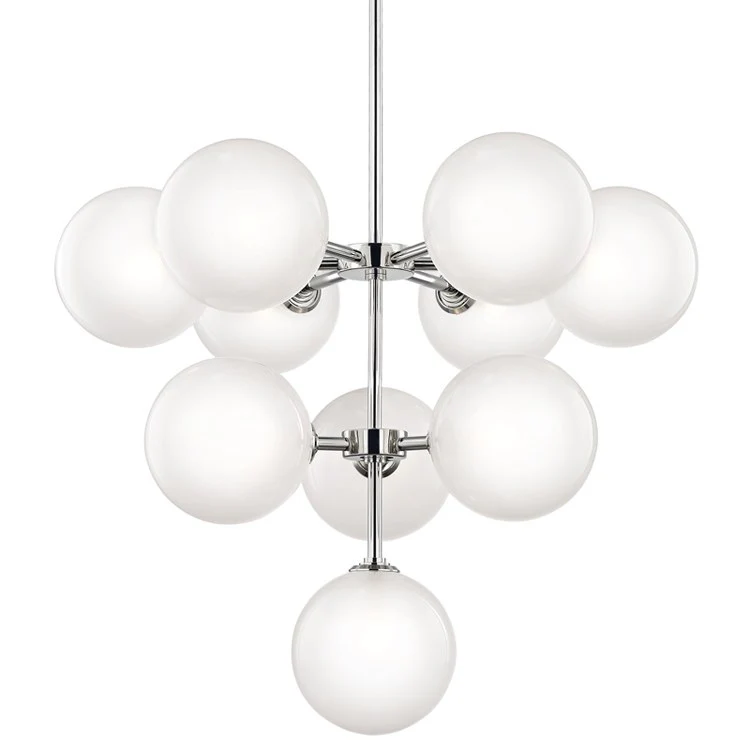 Ashleigh Ten-Light LED Chandelier - Frankwebs