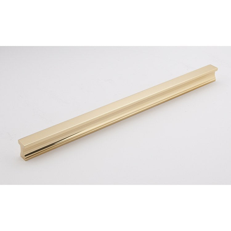 Pull Linear Satin Brass 12 Inch 12-1/2 Inch 5/8 Inch - Frankwebs