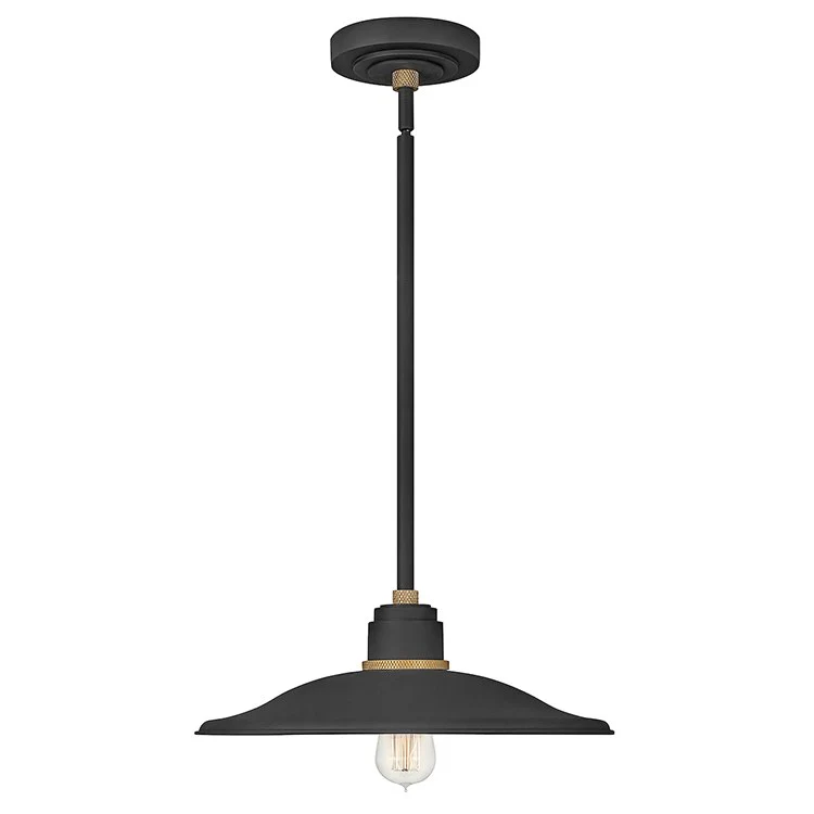 Foundry Single-Light Large Outdoor Pendant - Frankwebs