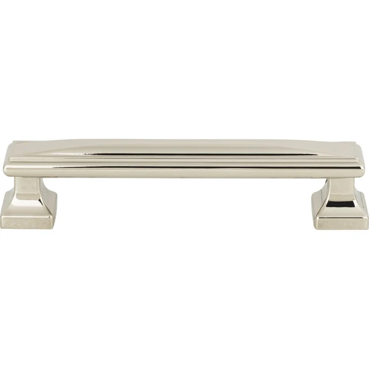 Drawer Pull Atlas Wadsworth Polished Nickel Zinc Alloy 5-1/16 Inch - Frankwebs