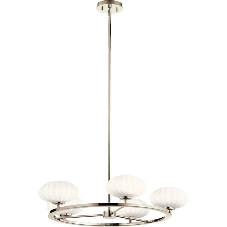 Pim Five-Light Chandelier - Frankwebs