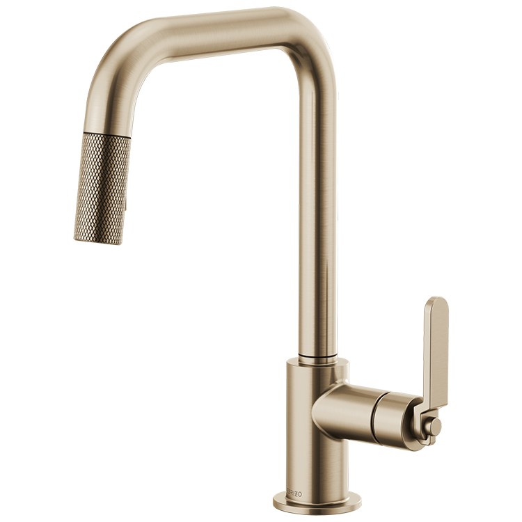 Litze Single Handle Pull Down Faucet with Square Spout/Industrial Handle - Frankwebs