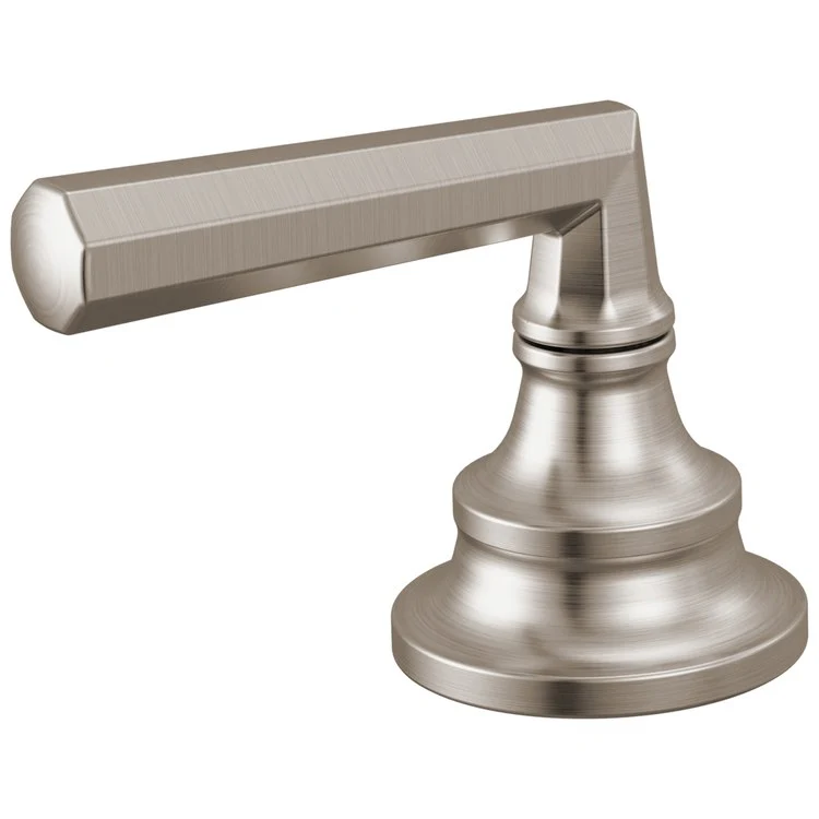 Handle Kit Beauclere 2 Lever Brilliance Black Onyx ADA for Widespread Lavatory Faucet - Frankwebs