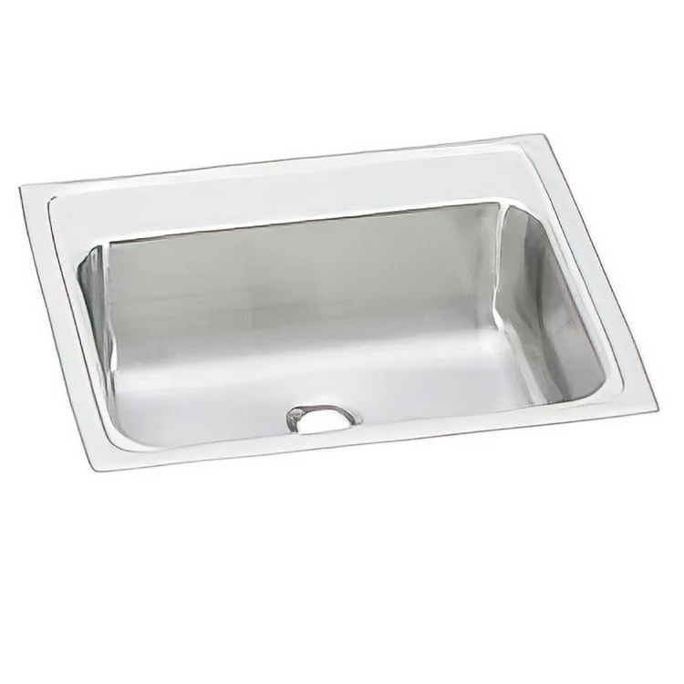 Lavatory Sink Celebrity 19 x 17 Inch Rectangle ADA Brushed Satin LKF294 Overflow Assembly LKF294 Overflow Assembly - Frankwebs