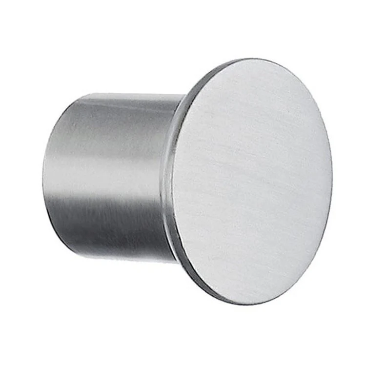 Knob Round for Cabinet Stainless Steel Zinc 1 x 1-1/2 x 1-1/2 Inch - Frankwebs