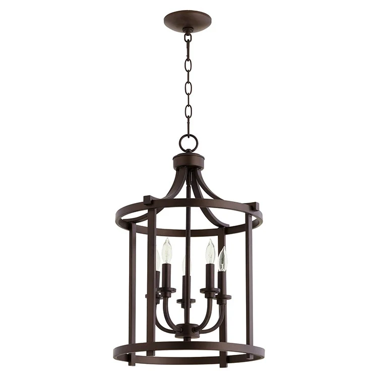 Lancaster Five-Light Foyer Chandelier - Frankwebs