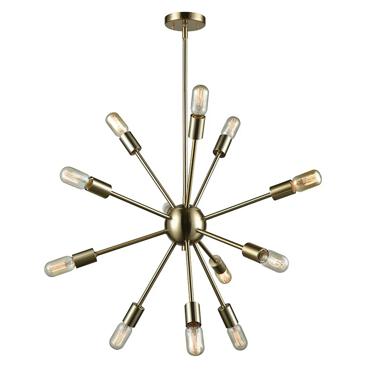 Delphine Twelve-Light Chandelier - Frankwebs