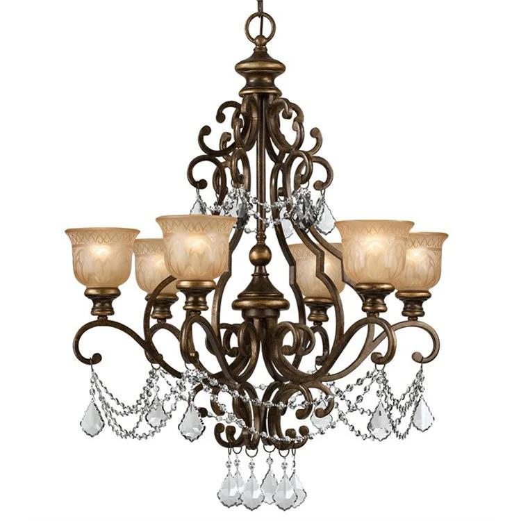 Norwalk Six-Light Italian Chandelier - Frankwebs