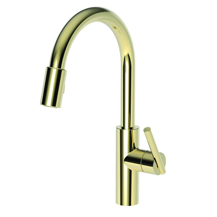 East Linear Single Handle Pull Down Kitchen Faucet - Frankwebs
