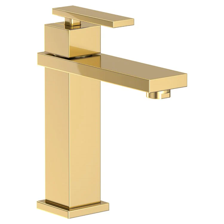 Lavatory Faucet Skylar 1 Lever ADA Satin Brass PVD 1.2 Gallons per Minute Brass Spout Height 5-1/7 Inch - Frankwebs
