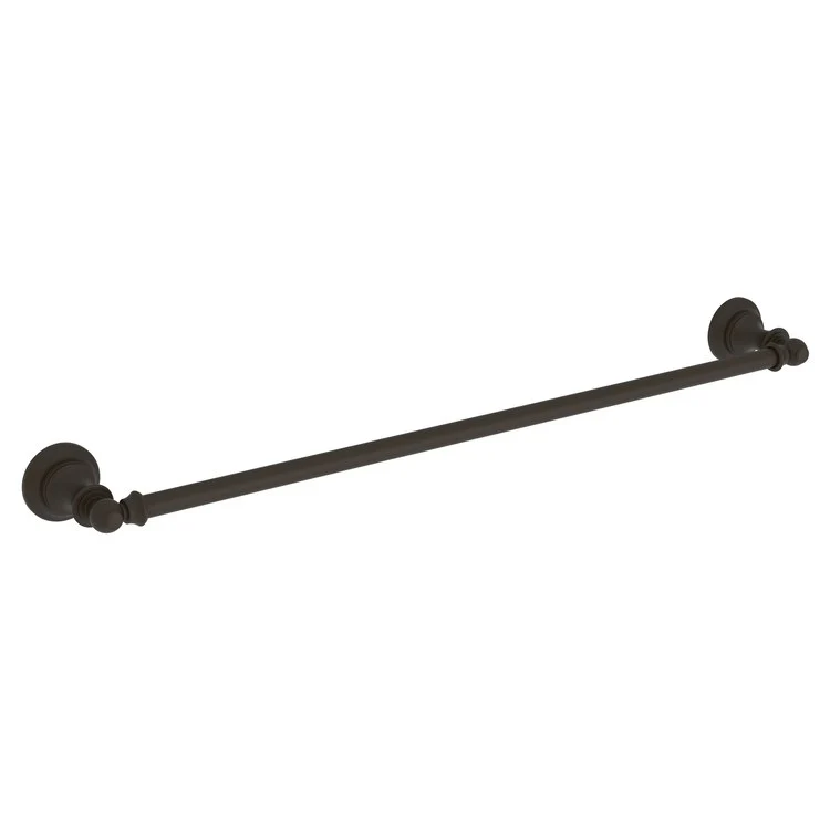 Towel Bar Sutton 24 Inch Flat Black Brass 2-3/4 Inch - Frankwebs