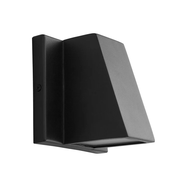 Titan Single-Light LED Outdoor Wall Sconce - Black - Frankwebs