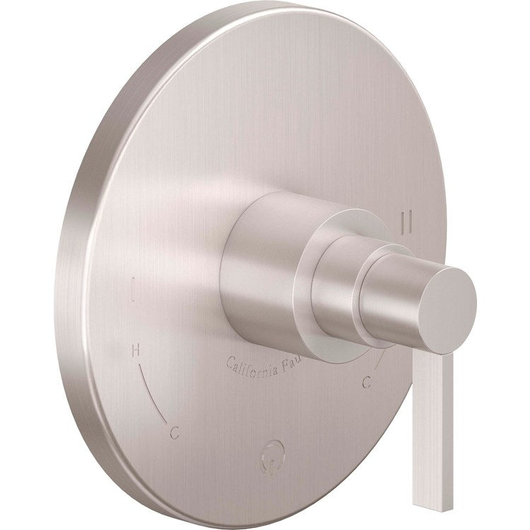 Pressure Balance Valve Trim Bel Canto Dual 1 Lever Black Nickel ADA - Frankwebs