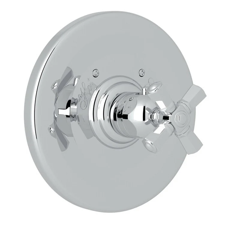 Thermostatic Trim Palladian Less Volume Control 1 Cross Polished Nickel 3/4 Inch 12 Gallons per Minute - Frankwebs