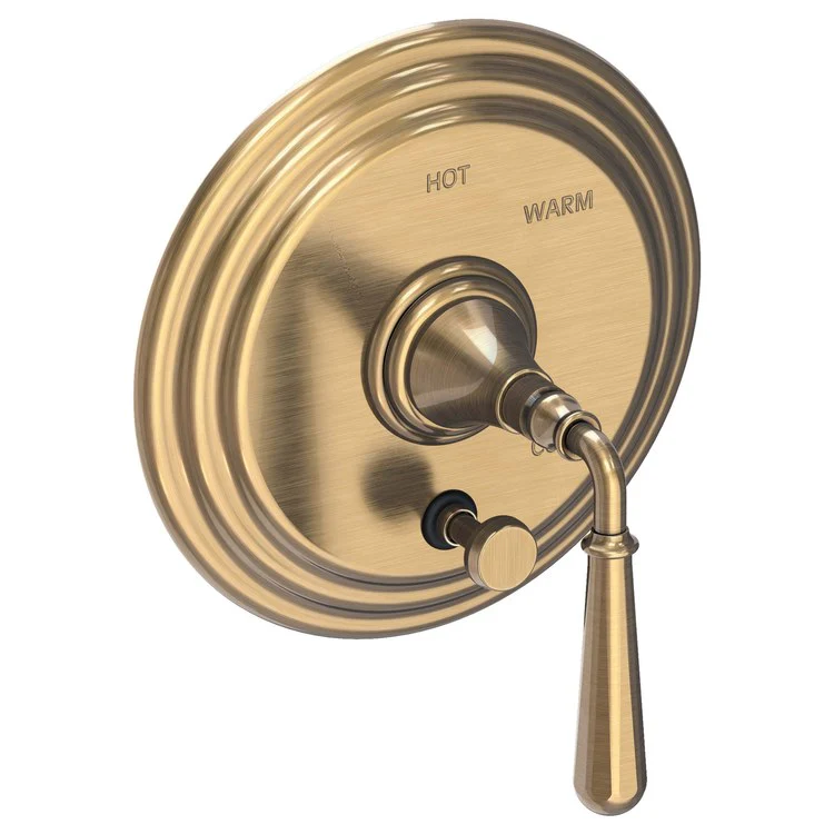 Bevelle Pressure Balance Tub/Shower Valve Trim Only with Lever Handle - Midnight Chrome - Frankwebs