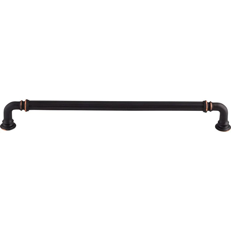 Pull Chareau Reeded Honey Bronze Zinc Alloy 9 Inch - Frankwebs