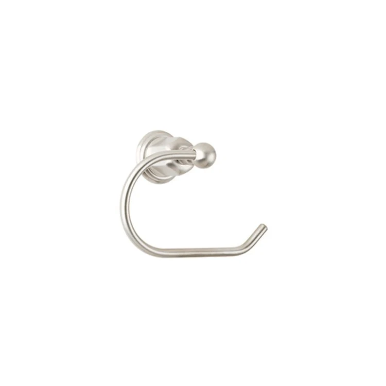 Toilet Paper Holder Cardiff Single Post Polished Chrome Brass 3-3/4 Inch Wall Mount - Frankwebs