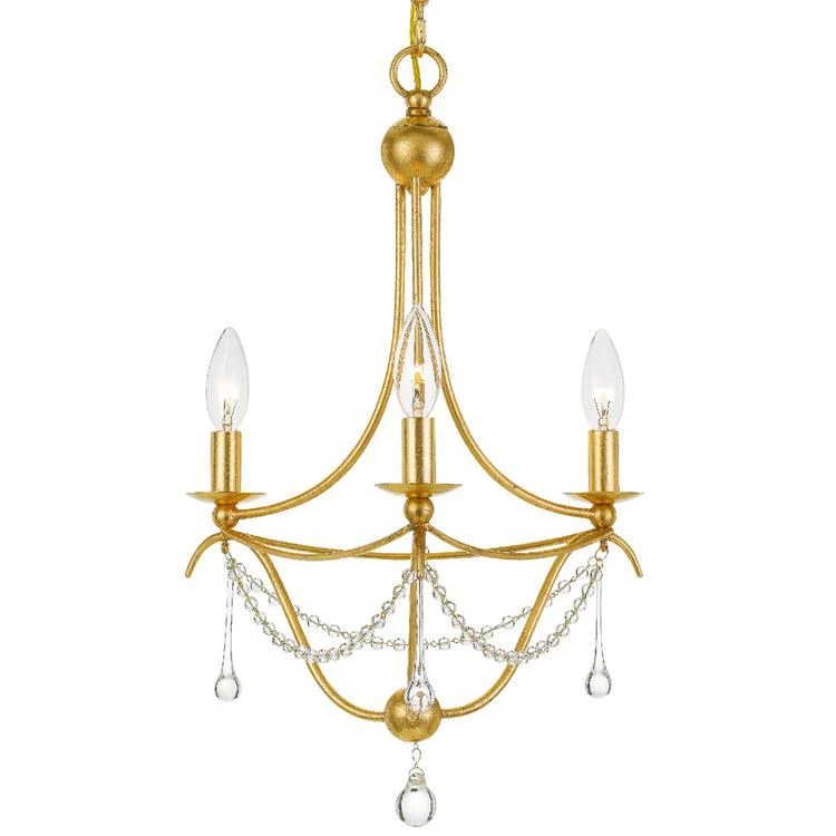 Metro Three-Light Mini Chandelier - Frankwebs
