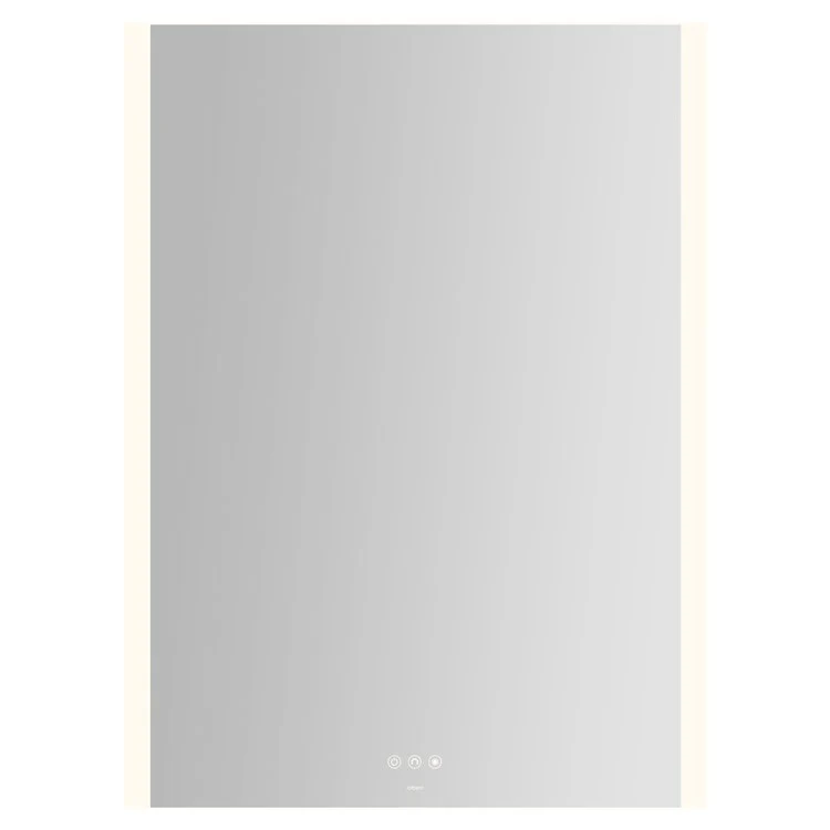 Bathroom Mirror Instinct with Vertical Edge Lighting Rectangular 30 x 40 Inch Wall Mount - Frankwebs