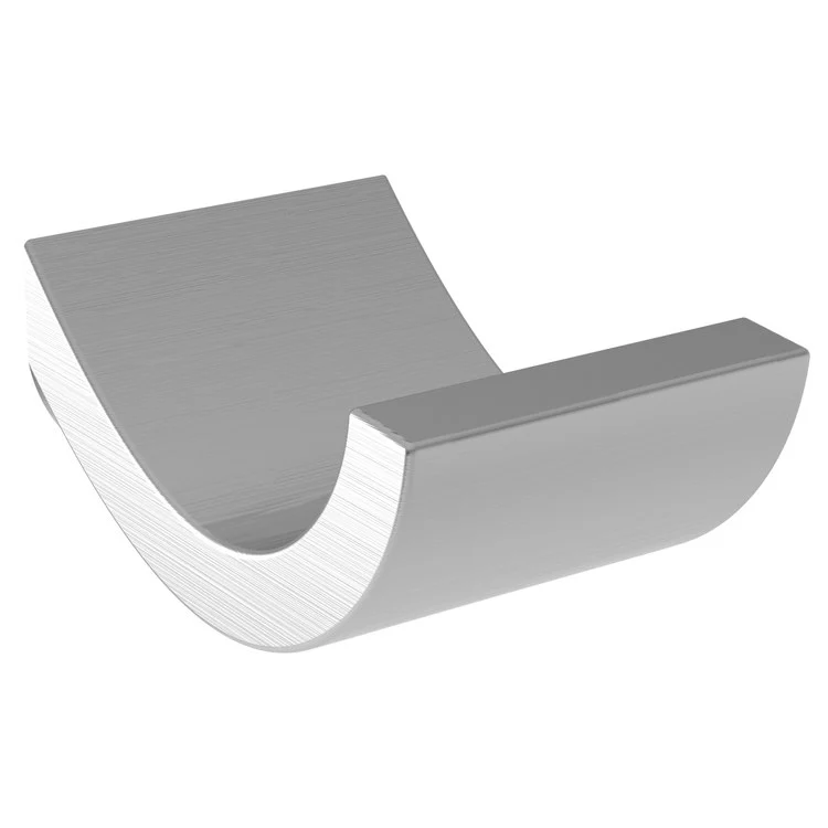 Robe Hook Secant Single White 1 Inch 2-1/2 Inch Wall Mount Brass - Frankwebs