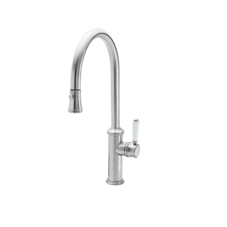 Kitchen Faucet Davoli 1 35 Series Lever ADA Bella Terra Bronze 0.5 Gallons per Minute Pull-Down High Spout Height 10-3/4 Inch 1.8 Gallons per Minute - Frankwebs