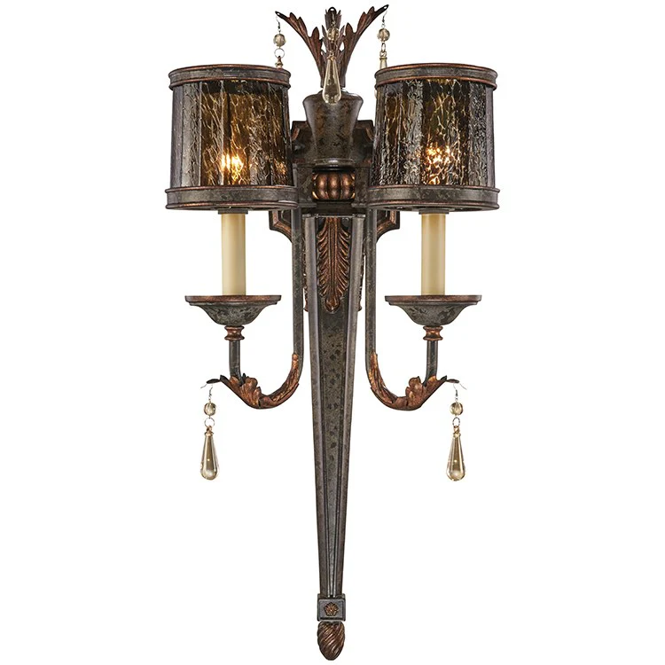 Sanguesa Two-Light Wall Sconce - Frankwebs