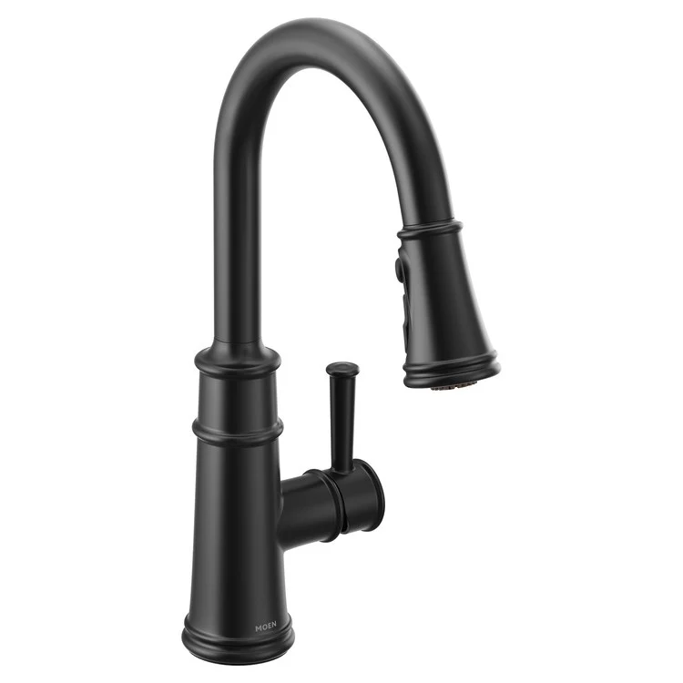 Kitchen Faucet Belfield ADA Matte Black Pull Down 1.5 Gallons per Minute - Frankwebs