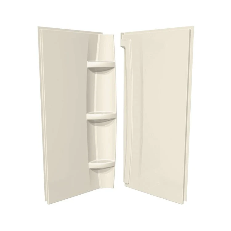 Shower Wall 2 Walls 30 x 1-1/2 x 72 Inch White Acrylic - Frankwebs