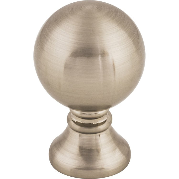 Knob Serene Kara Round for Decorative Hardware Ash Gray Zinc Alloy 1 Inch - Frankwebs