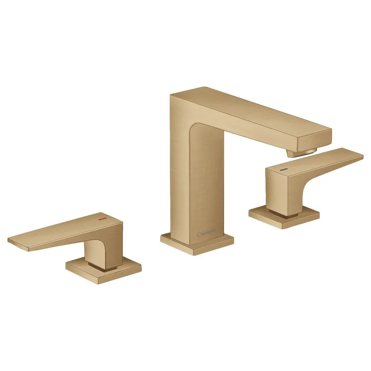 Metropol 110 Two Handle Widespread Bathroom Faucet with Pop-Up Drain - Frankwebs