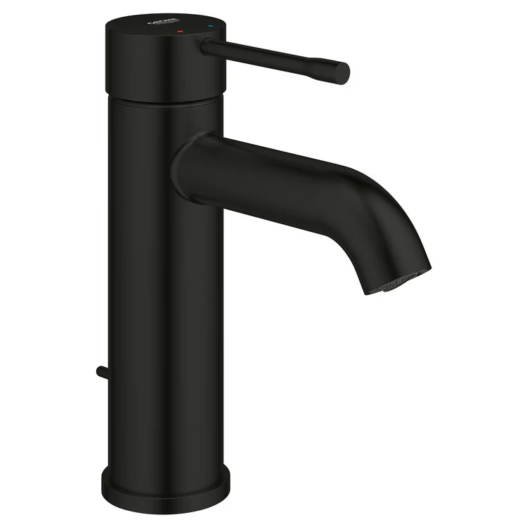 Lavatory Faucet Essence S-Size 1 Lever ADA CALGreen/CEC/WaterSense Matte Black 1.2 Gallons per Minute - Frankwebs