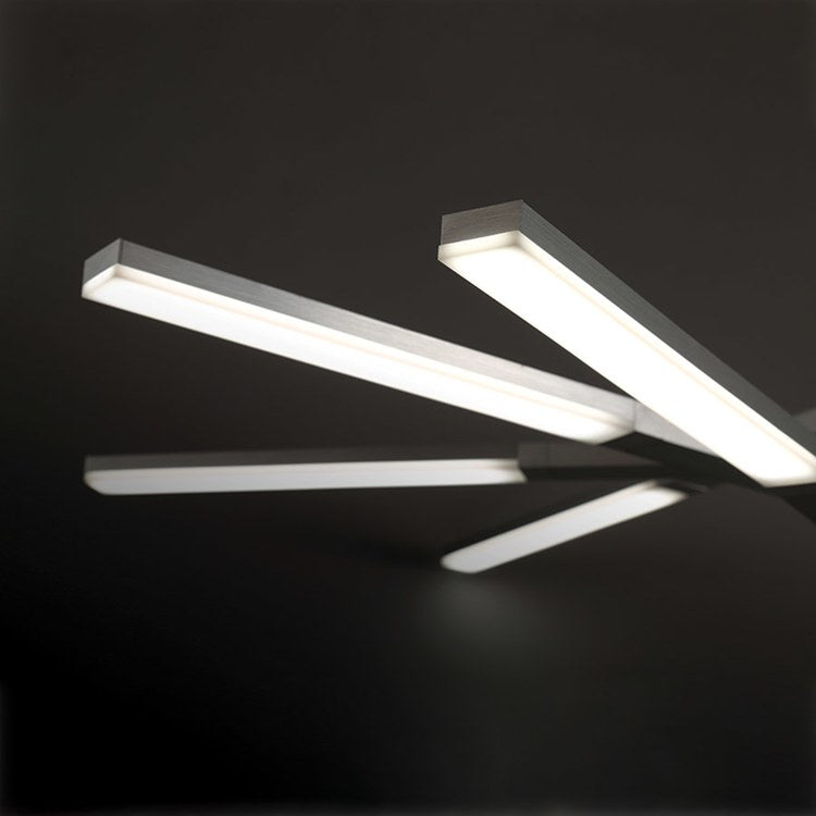 Stacked Single-Light LED Chandelier 3000K - Frankwebs