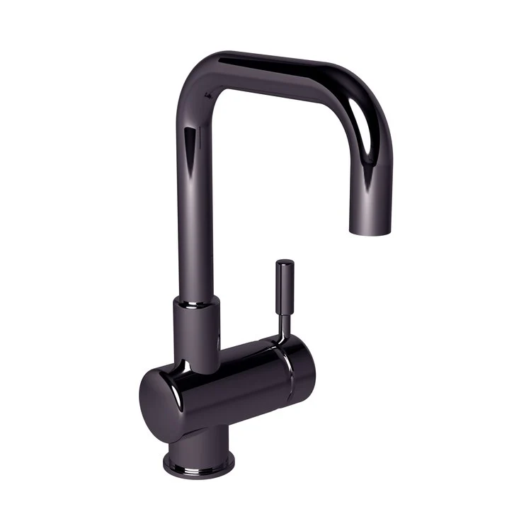 East Square Single Handle Bar/Prep Faucet - Satin Gold PVD - Frankwebs