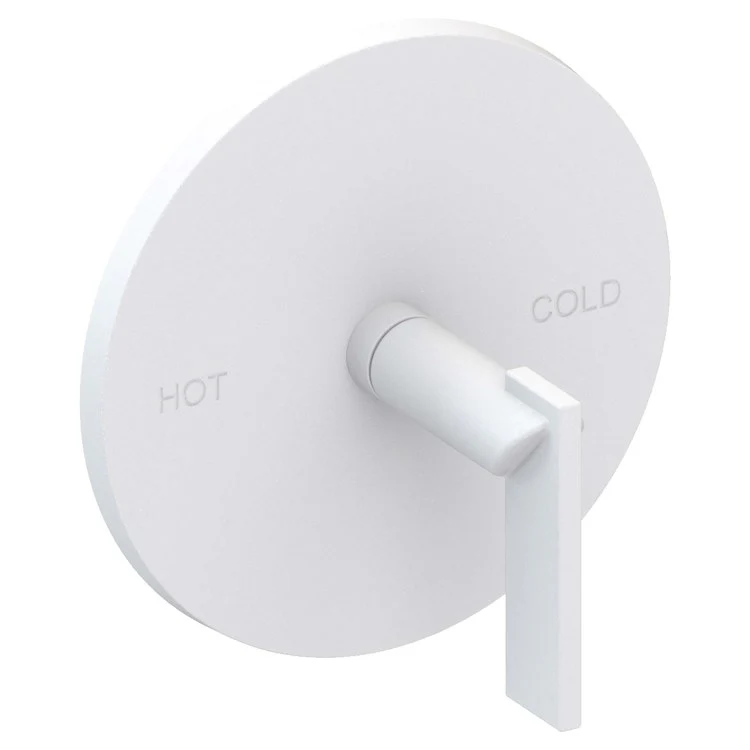 Pressure Balance Valve Trim Keaton Round 1 Lever Satin Gold PVD ADA Depth 3-5/9 Inch - Frankwebs