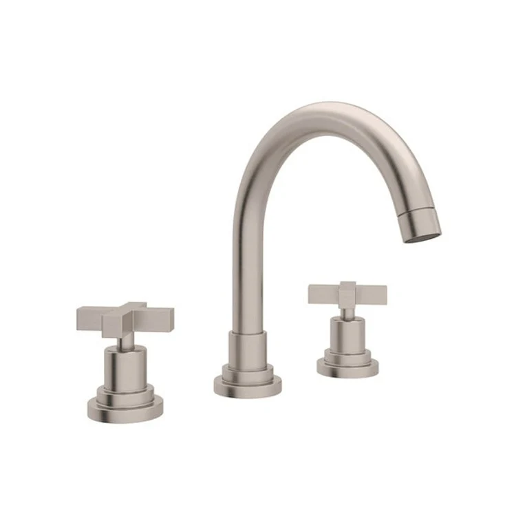 Lavatory Faucet Lombardia 2 Cross Tuscan Brass 1.2 Gallons per Minute C-Spout - Frankwebs