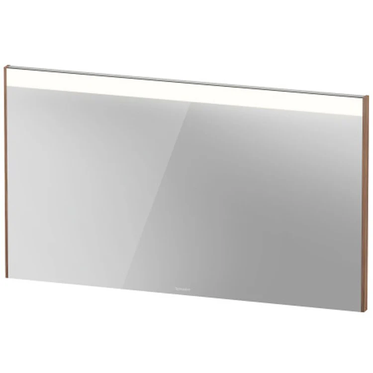 Mirror Brioso 27-1/2 x 48 Inch Taupe Matte with Lighting Rectangle 1-3/4 Inch - Frankwebs