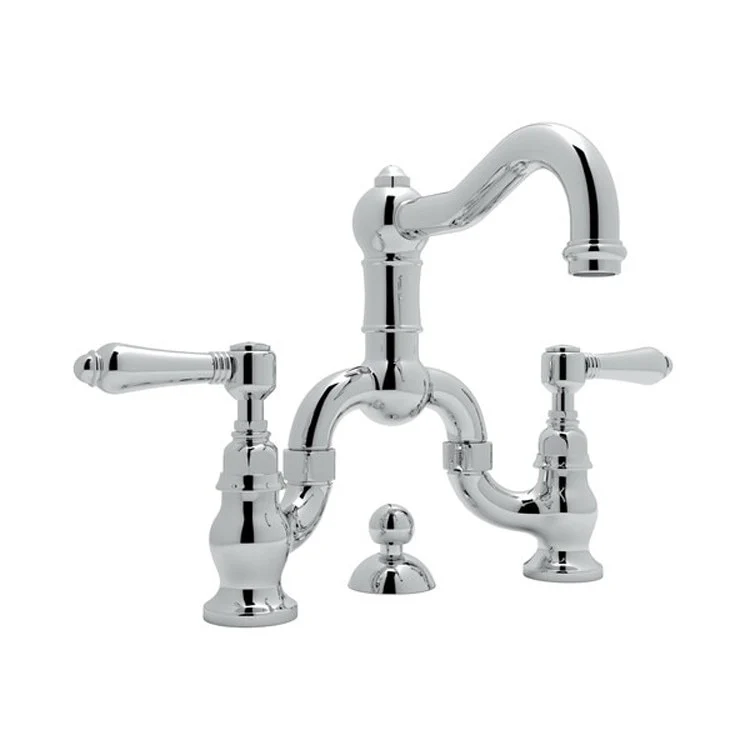 Lavatory Faucet Acqui Deck Mount 2 Metal Lever Satin Nickel 1.2 Gallons per Minute - Frankwebs