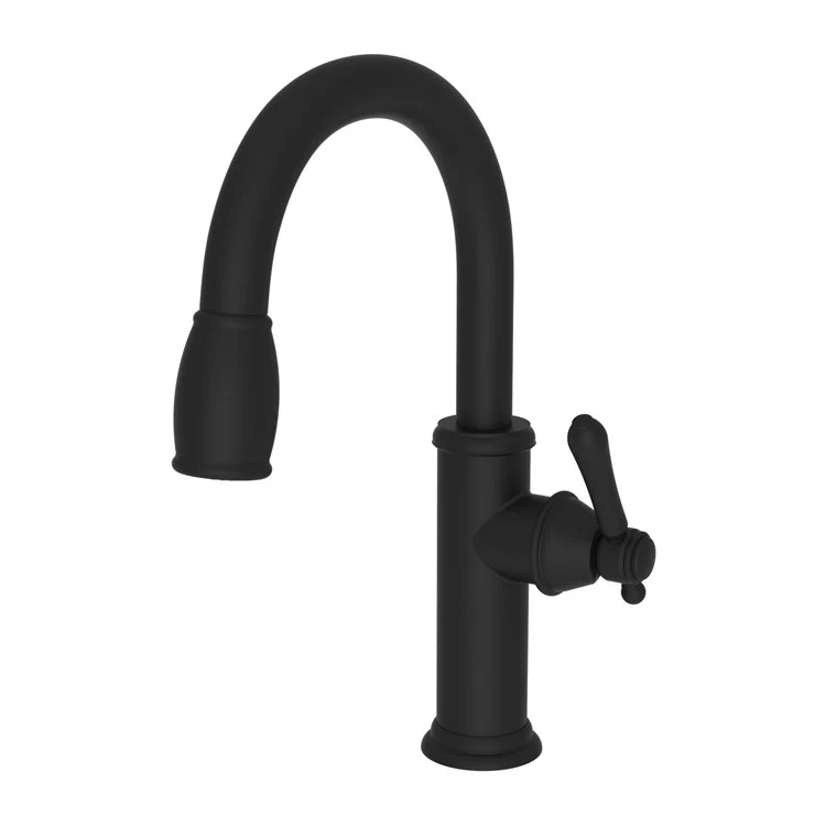 Chesterfield Single Handle Pull Down Bar/Prep Faucet - English Bronze - Frankwebs