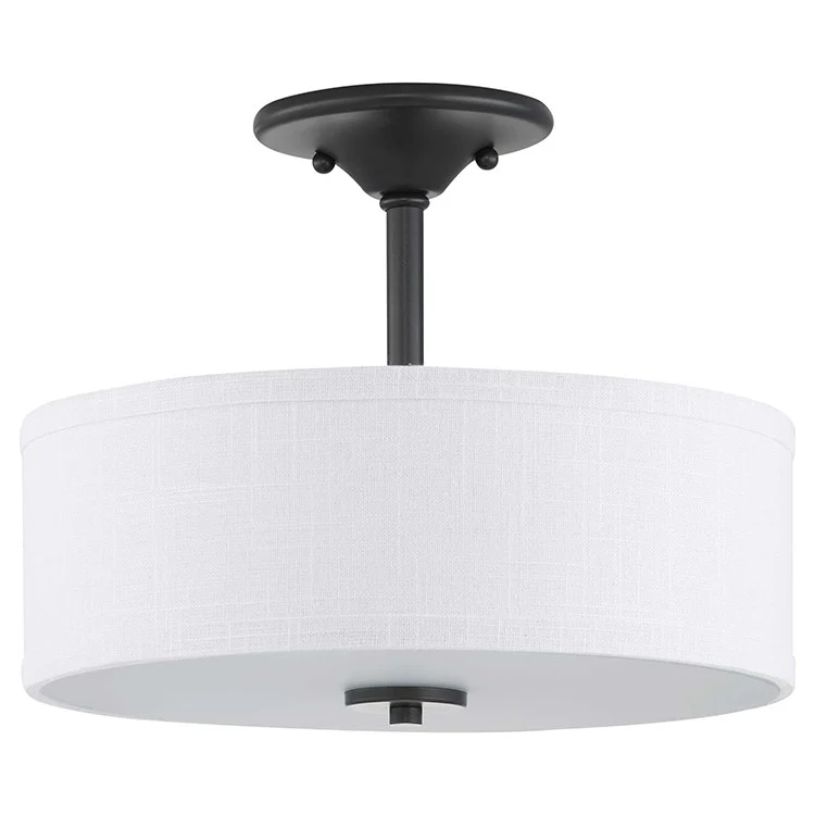 Inspire Two-Light Semi-Flush Mount Ceiling Fixture - Frankwebs
