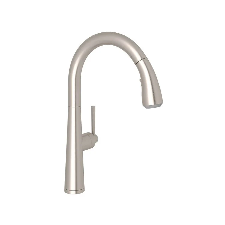 Kitchen Faucet Lux Pull Down 1 Metal Lever Polished Nickel 8-7/8 Inch 1.8 Gallons per Minute - Frankwebs