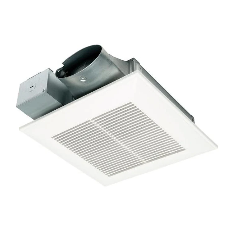 Ventilation Fan Whisper LED Light DC Motor 50/80/100 CFM - Frankwebs