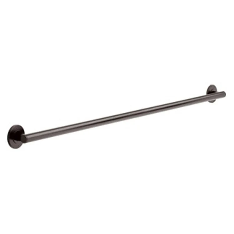 Grab Bar Pivotal 42 Inch Contemporary Matte Black ADA Wall Mount - Frankwebs