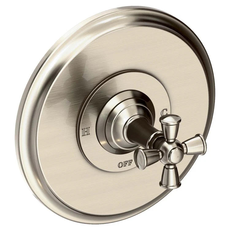 Pressure Balance Valve Trim Aylesbury Round 1 Cross Antique Copper ADA Depth 4 Inch - Frankwebs