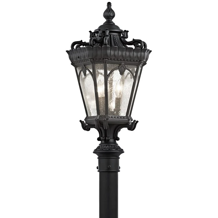 Tournai Three-Light Outdoor Post Lantern - Frankwebs