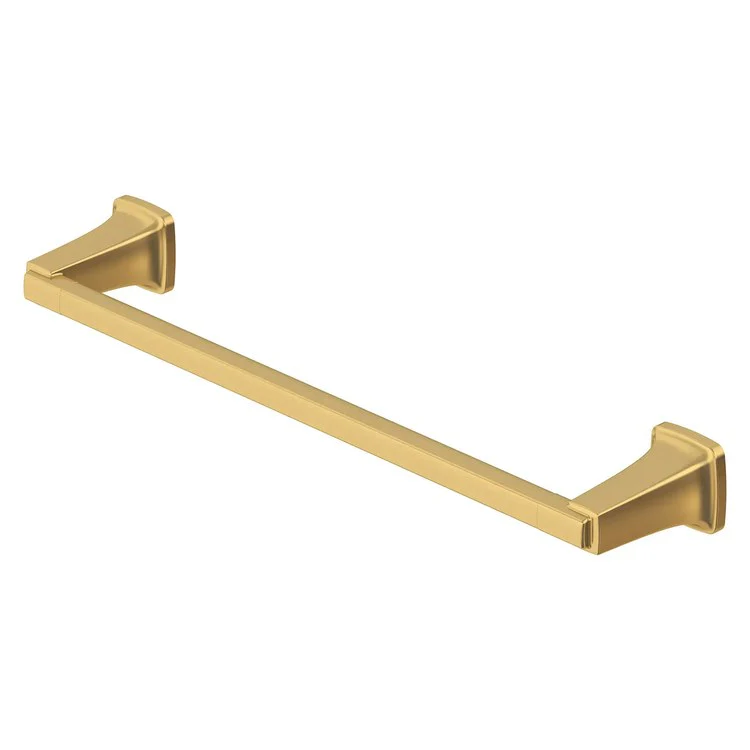 Towel Bar Townsend 18 Inch Single Brushed Cool Sunrise Metal/Brass - Frankwebs