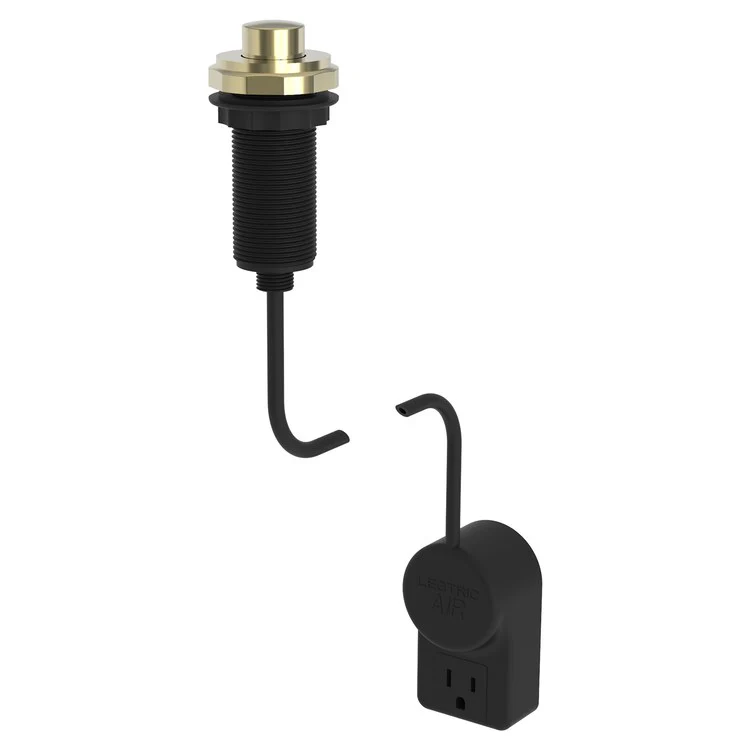 Air Activation Switch Duncan Disposer with Power Adapter Satin Bronze PVD Brass - Frankwebs