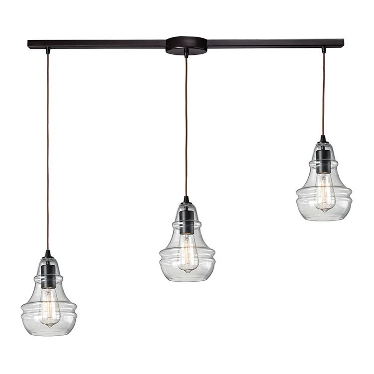 Menlow Park Three-Light Linear Pendant - Frankwebs