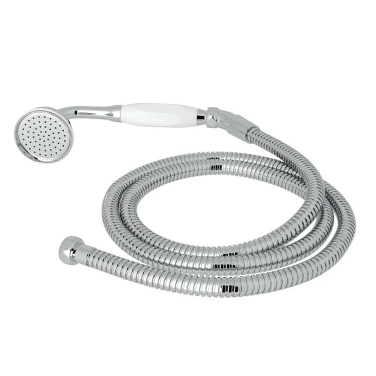 Handshower Set English Gold 1 Function 1.75 Gallons per Minute Includes Porcelain Handshower and Hose - Frankwebs